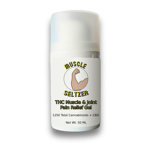 Muscle Seltzer THC Muscle & Joint Pain Relief Gel